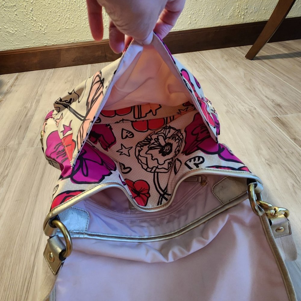Coach Poppy Kyra Shoulder Bag Purse c - Picture 7 of 14